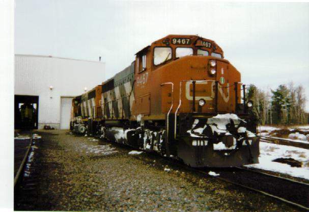 Photo of Canadian National GP40-2WL