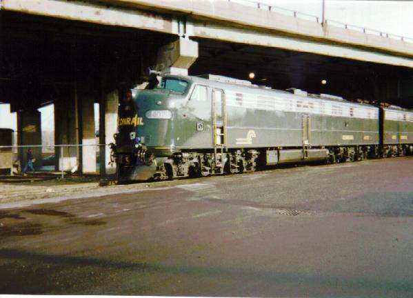 Photo of Conrail E8A
