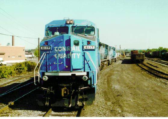 Photo of Conrail C40-8W at West Sprigfield, MA