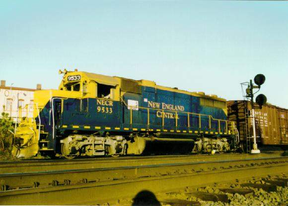 Photo of New England Central GP38 at Palmer, MA