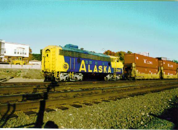 Photo of Alaska Railroad F-unit in Palmer, MA