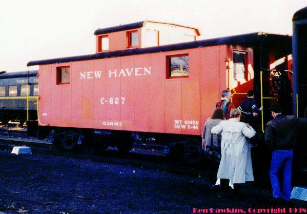 Photo of New Haven's C-627 at Danbury, CT.