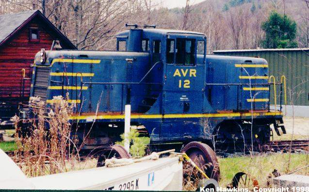 Photo of AVR 12 at Barnet, VT.