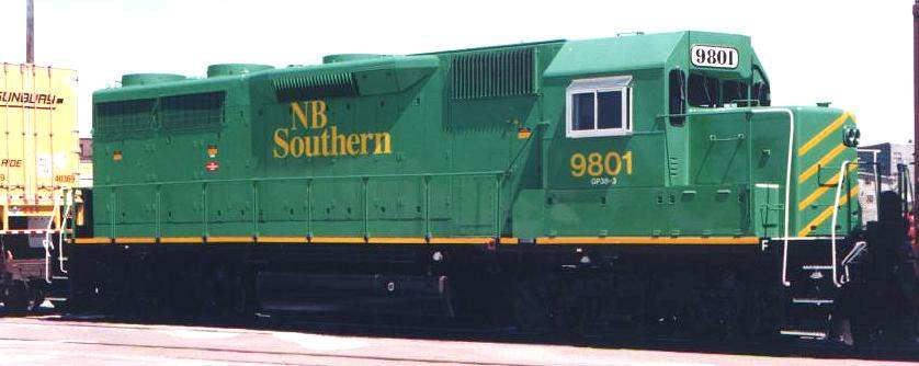Photo of New Brunswick Southern GP-38