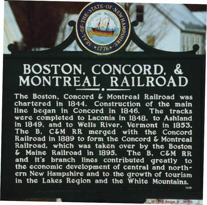 Photo of NH Historical Marker