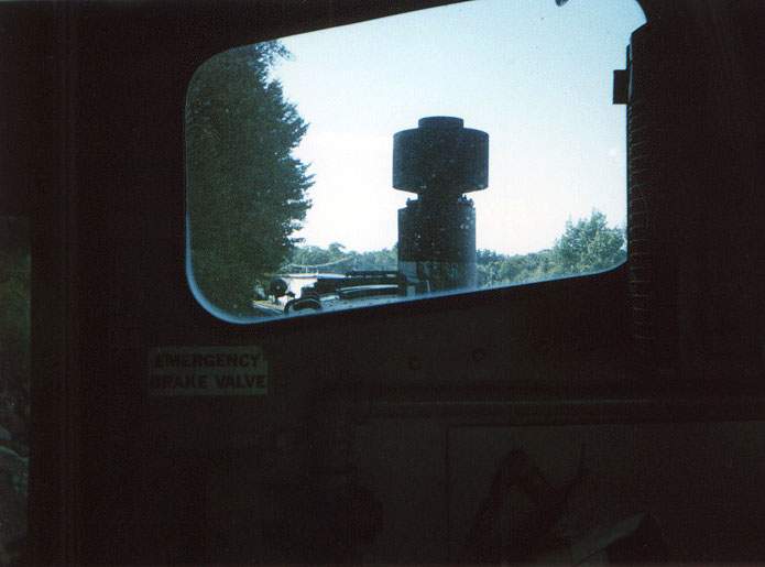 Photo of View from the cab.