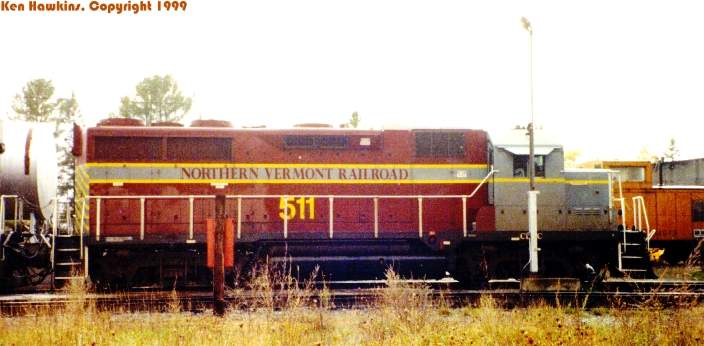Photo of NVRR 511 at Farnham, Quebec.