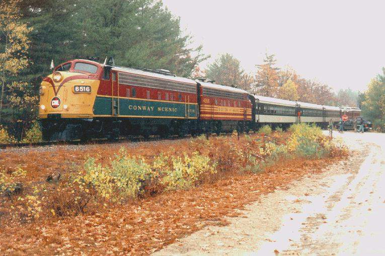 Photo of Ex-CN FP9 #6516 at Copp Road with a 470 Club fantrip