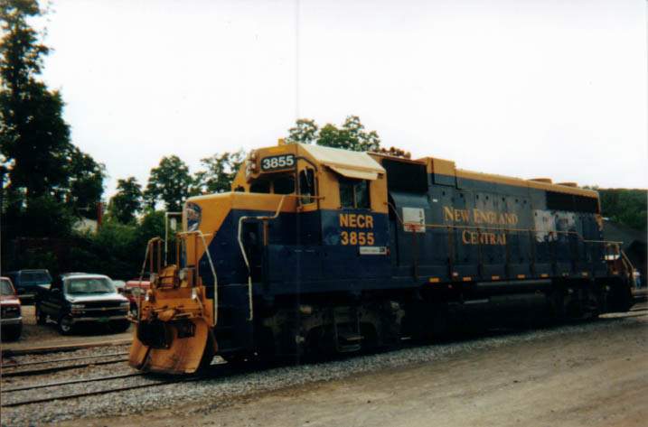 Photo of Side view of NECR GP38-DC 3855