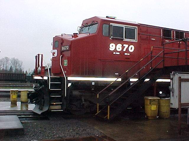 Photo of CP Rail Road Locomotive #9670