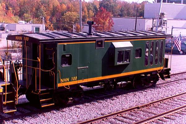 Photo of Does anyone know what this caboose was before it became NHN 100? I know NHN ...