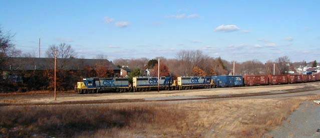 Photo of CSX in Middleboro