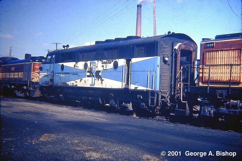 Photo of B&M F3a #4225 at Billerica Shops on April 4, 1964 by George A. Bishop