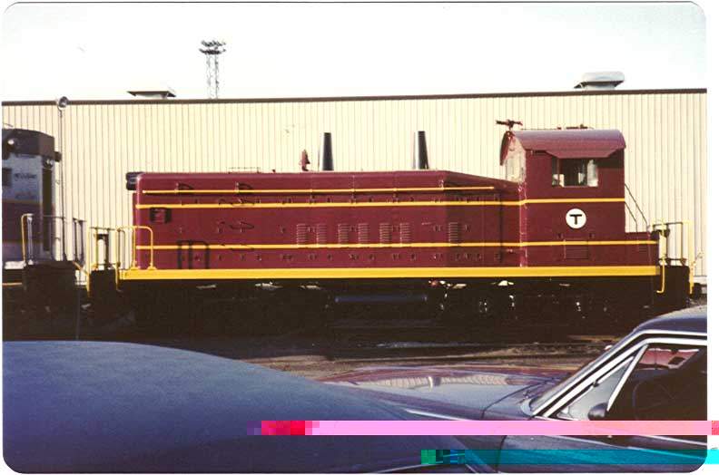 Photo of MBTA Switcher 1900 at B. E. T. - 1985