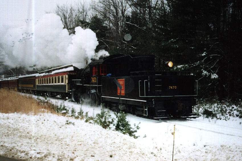 Photo of Santa Express returning