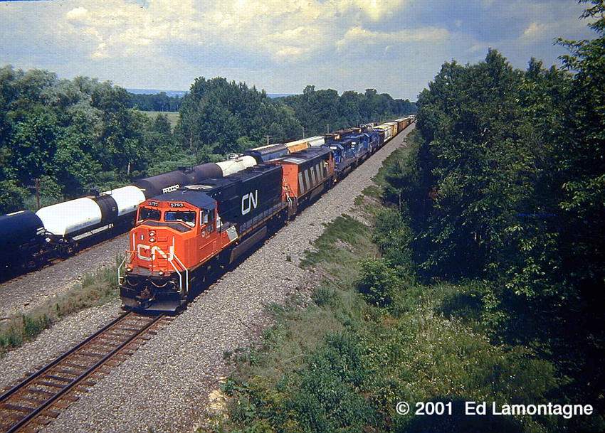 Photo of Q620/CNSE Eastbound at Fullers, NY on 7/01/2000 by Ed Lamontagne (WFPT)