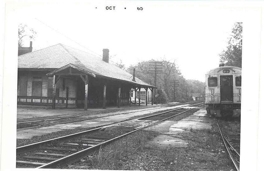 Photo of South Acton Passenger Station Oct. 1965