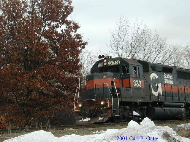 Photo of GRS GP40 #333 in Lowell