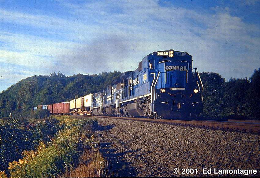 Photo of Westbound at Washington Summit in Sept 1999 by Ed Lamontagne (WFPT)