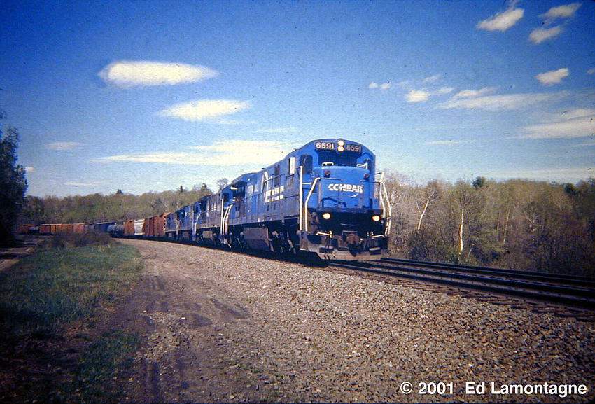 Photo of Conrail Eastbound  at Washington Summit in Sept 1997 by Ed Lamontagne (WFPT)