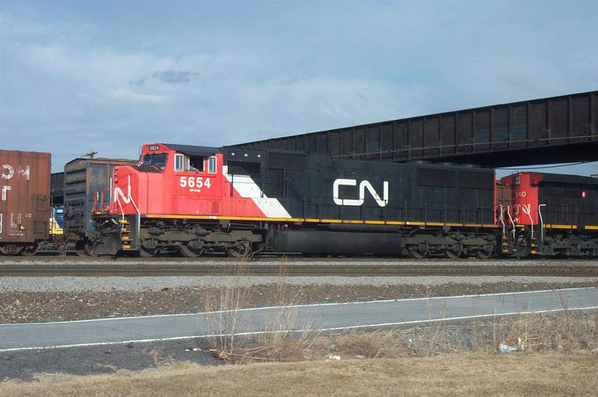 Photo of CN power at Selkirk, NY