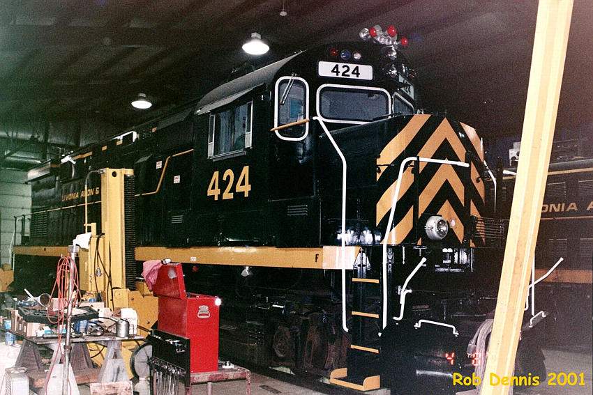 Photo of Ex-GTI # 450 C424m at Lakeville, NY on the LA&L
