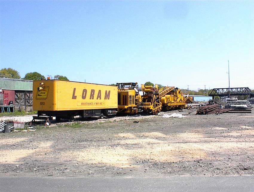 Photo of  Loram ditch cleaner