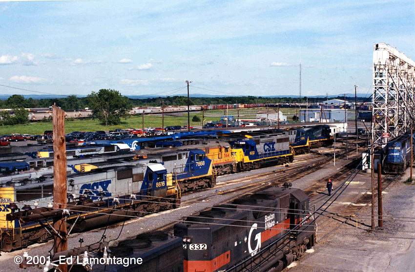 Photo of Scenes of Selkirk Yard as foreign power reigns by Ed Lamontagne (WFPT) on 6/9/00
