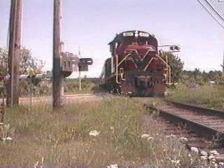 Photo of #1201 Pulling West bound crossing 6A