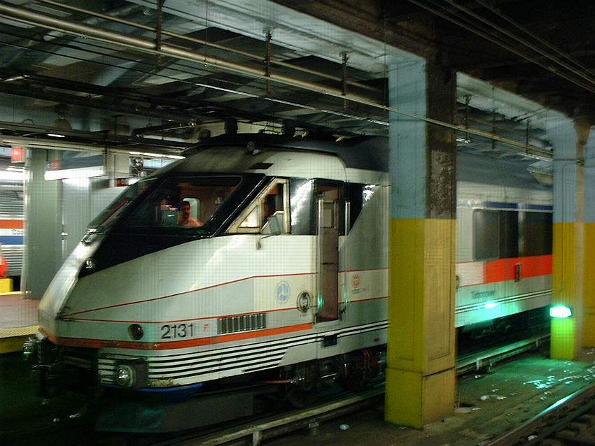 Photo of Amtrak Turboliner 2131 at Penn Station