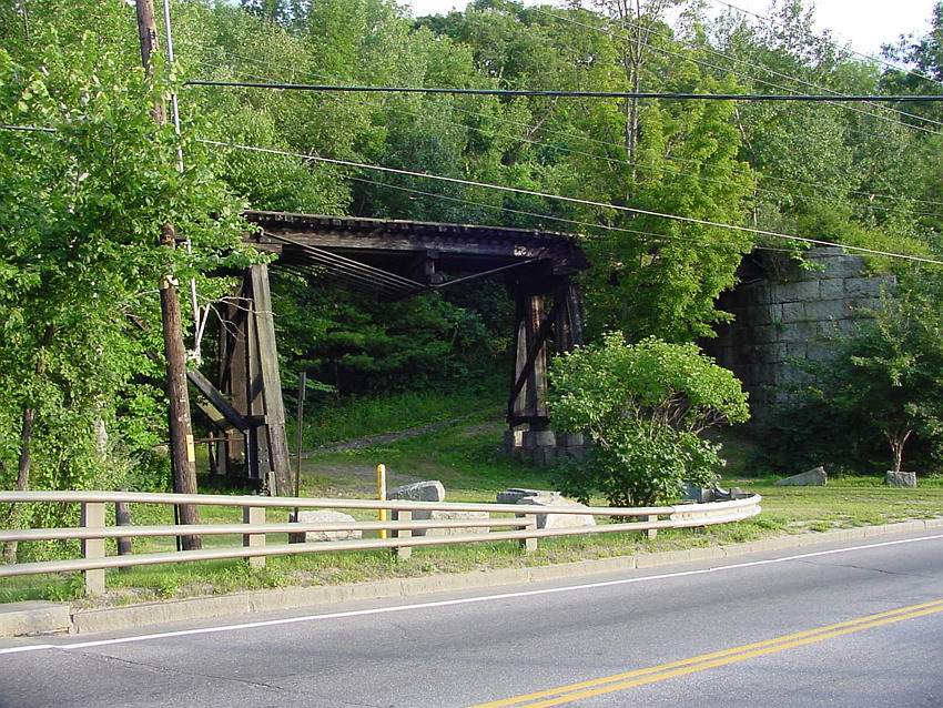 Photo of Wooden Trestle in Franklin NH