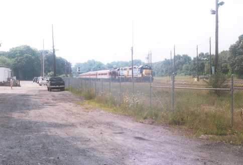 Photo of Northbound freight out of Middleboro