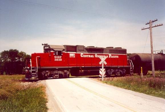 Photo of CORP GP38AC #3838 at Highland, Ohio