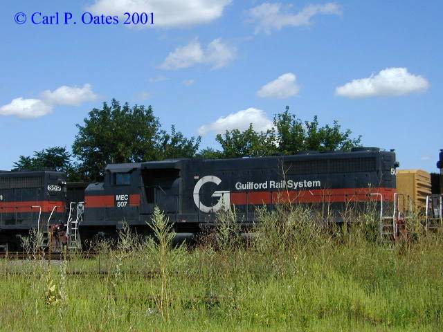 Photo of GP40 #507 in Lowell