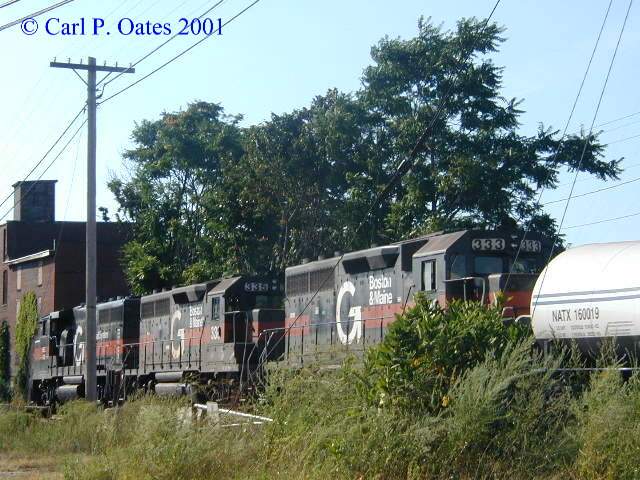Photo of GP40 #333 in Lowell