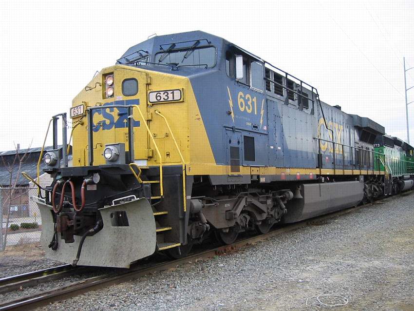 Photo of CSXT 631 at Worcester
