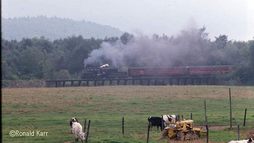 Photo of Conway Scenic RR steam operation