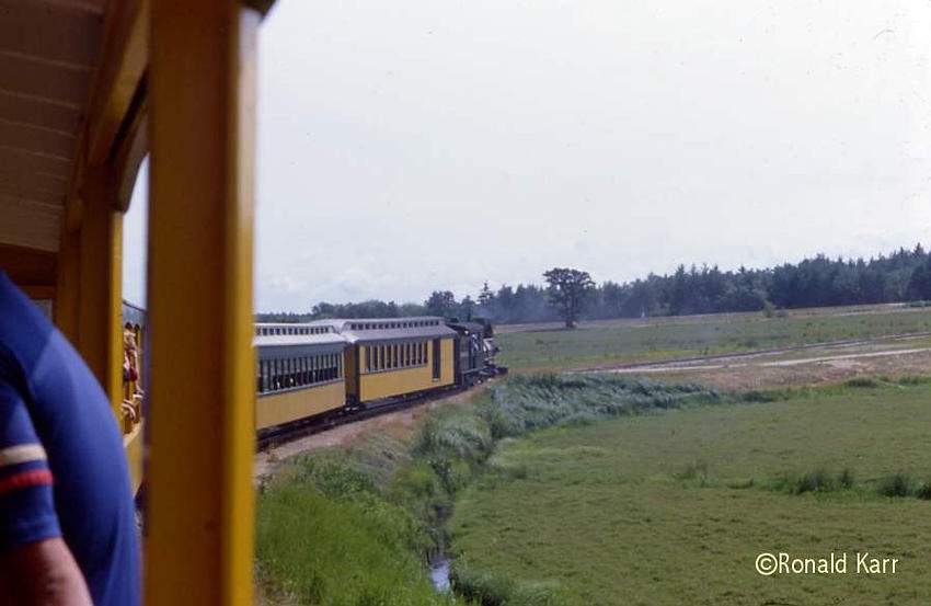 Photo of The old Edaville RR summer 1979