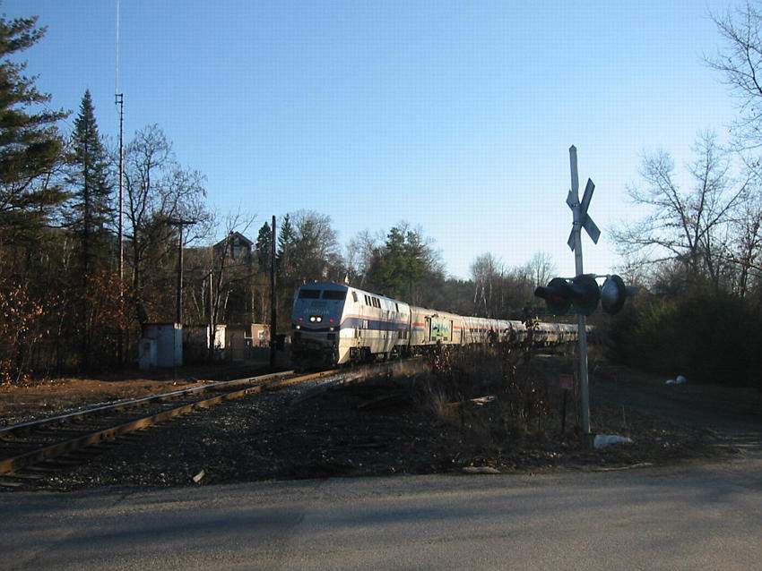 Photo of Northbound Vermonter at Millers Falls