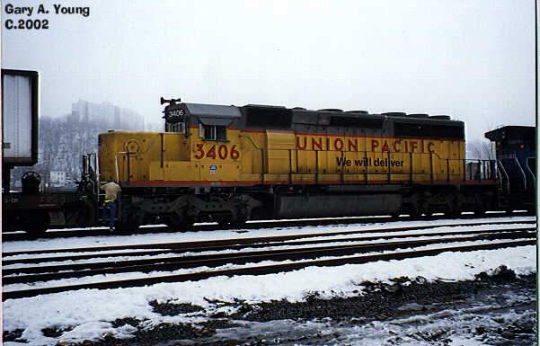 Photo of Union Pacific 3406 at C.P. 43