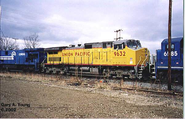Photo of Union Pacific 9632 at Ayer