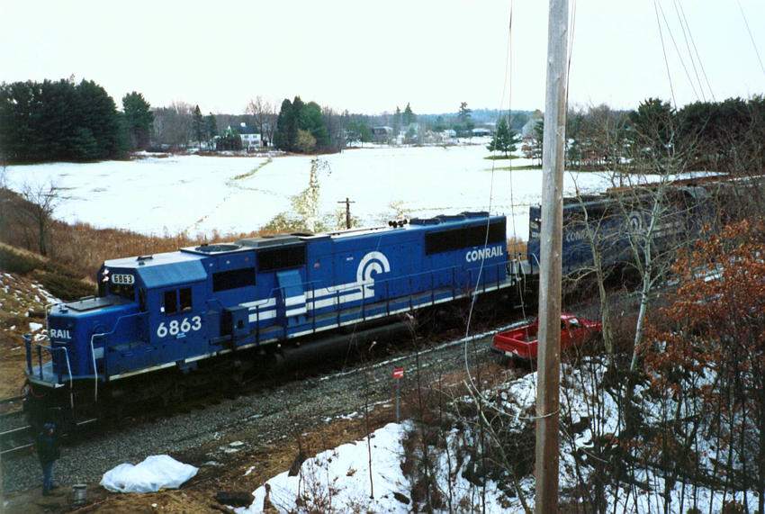Photo of Conrail at Dover, NH 1992