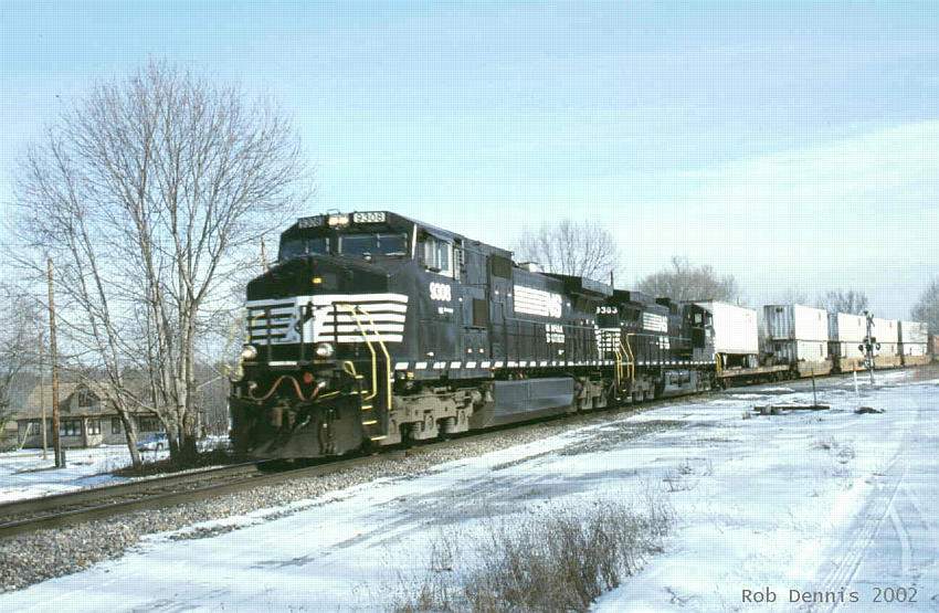 Photo of NS#9308, Train 269, Ushers Crossing