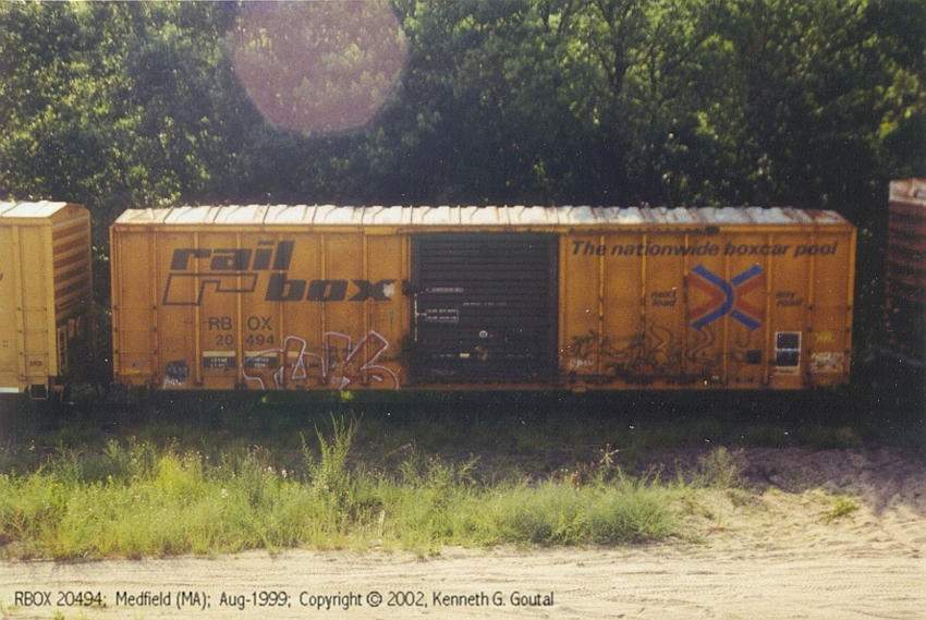 Photo of RBOX 20494; Medfield Junction (MA); Aug-1999