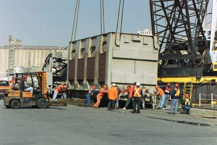 Photo of Sample of cargo for PTDX 204