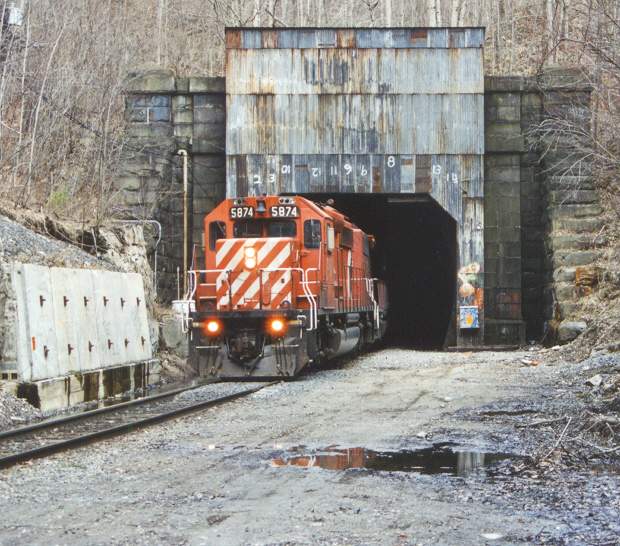 Photo of EDMO at the West Portal of Hoosac Tunnel