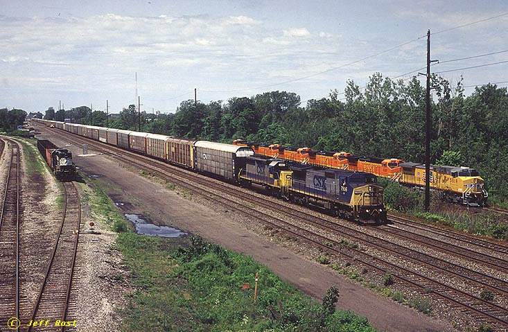 Photo of 4 Railroads in one photo !!