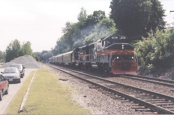 Photo of Business train, Shelburn Falls