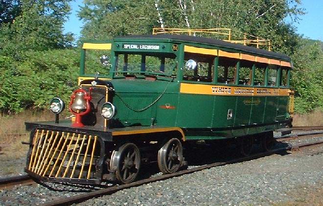 Photo of WMCRR Railbus at the Glory Days of the Railroad WRJ