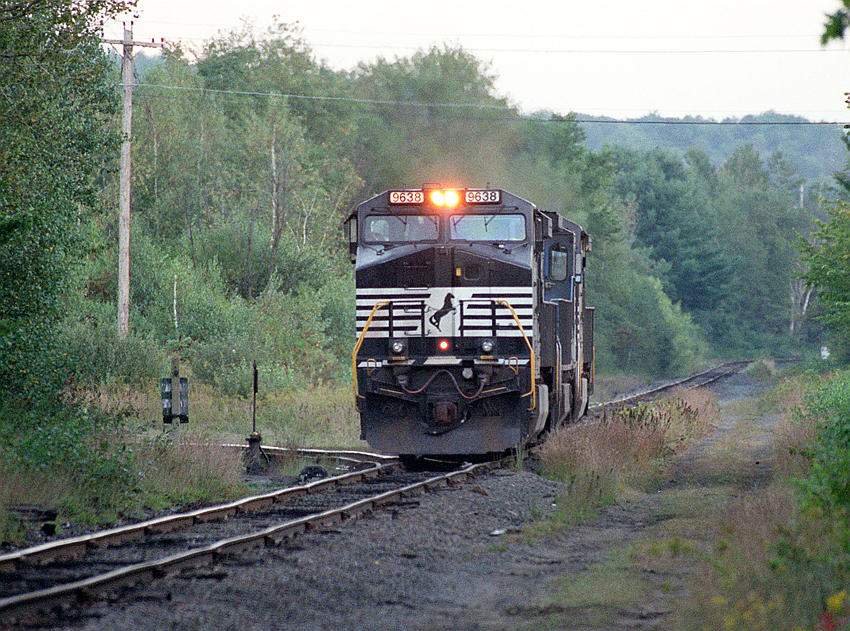 Photo of Coal train working the Bow power plant